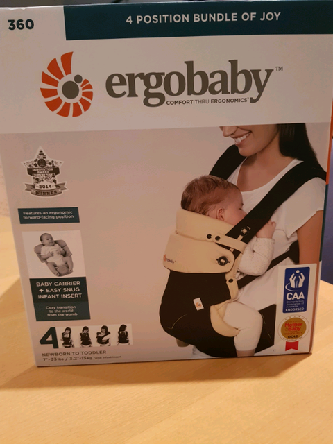 ergobaby 360 4 position bundle of joy